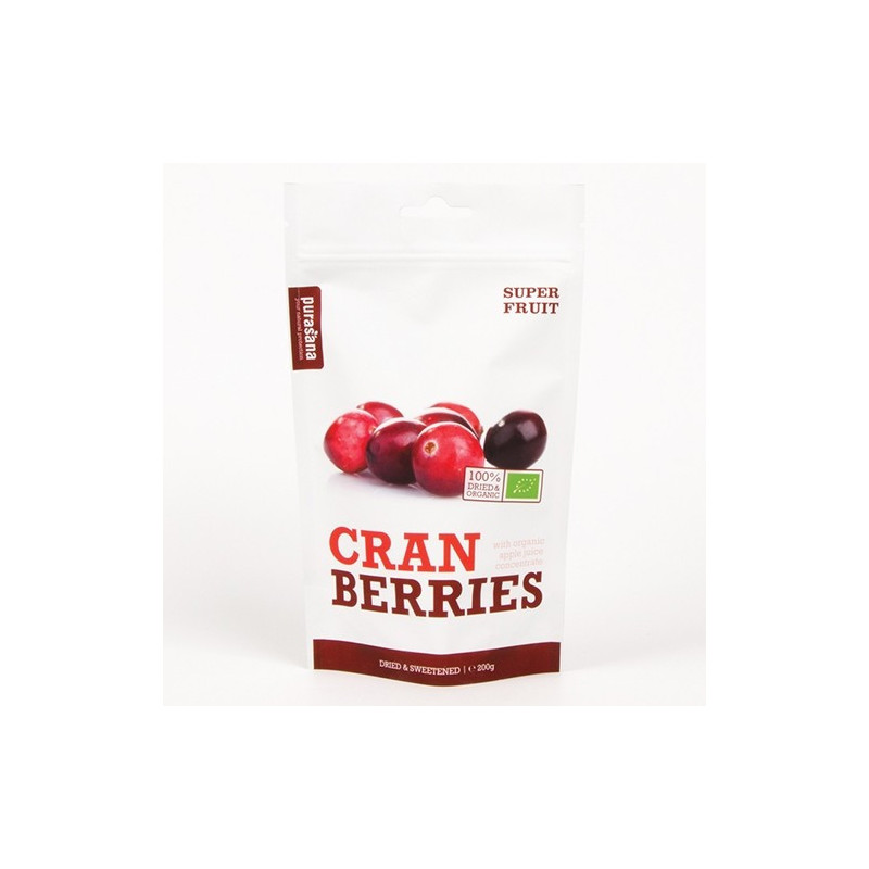 Purasana Arándanos Rojos Bio 200 gr