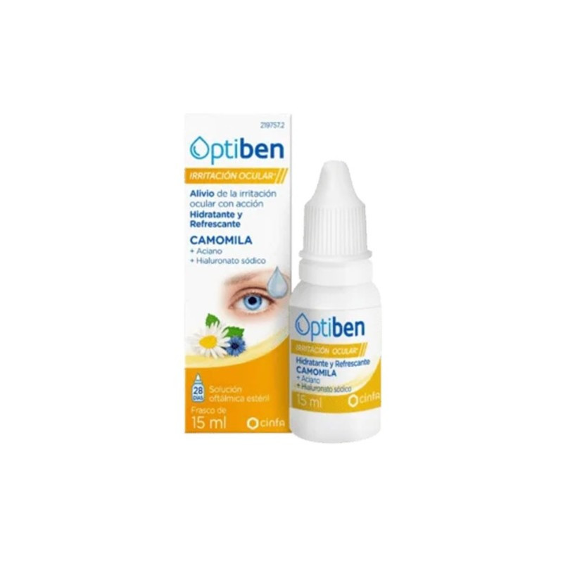 OPTIBEN IRRITACIÓN OCULAR 15ML