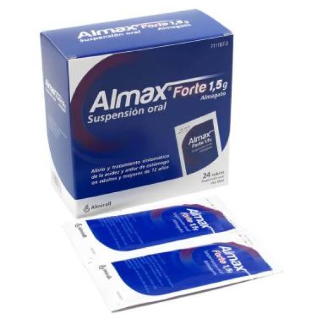 ALMAX FORTE 1.5 G 24 SOBRES SUSPENSION ORAL