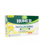 Humer Pastillas Dolor Garganta con Extracto de Tomillo y Vitamina C 24ud