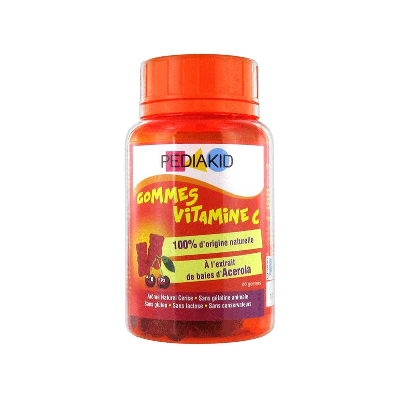 PEDIAKID GOMINOLAS VITAMINA C 60 GOMAS