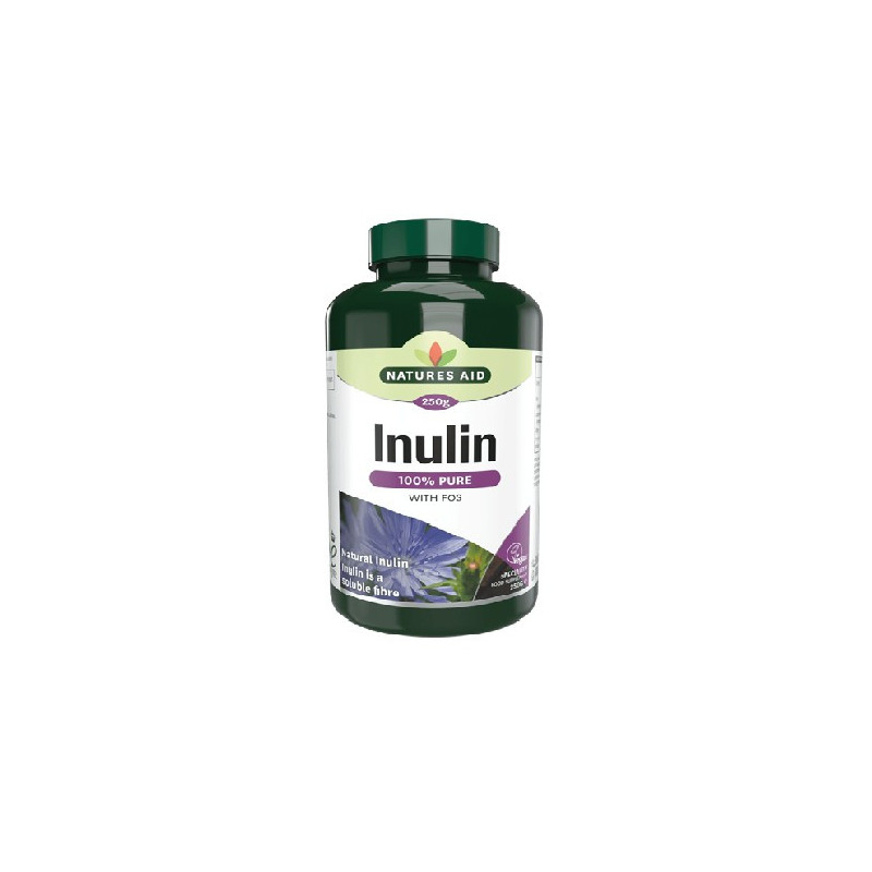 Natures Aid Inulina de Achicoria en Polvo 250 gr