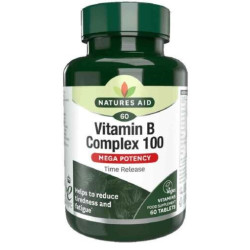 NATURES AID VITAMINA B COMPLEX 100 60 COMPRIMIDOS