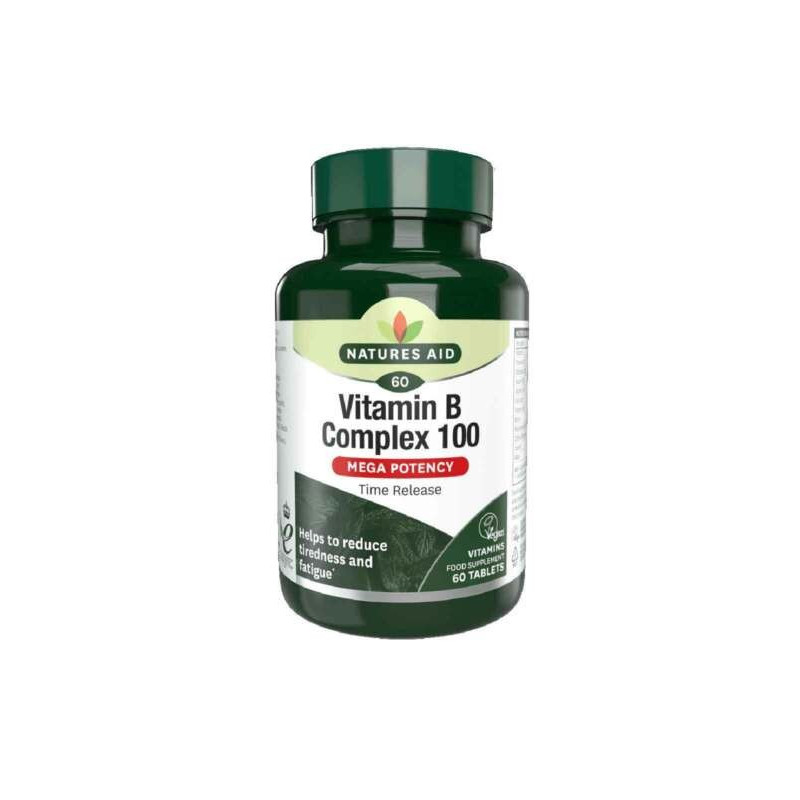 NATURES AID VITAMINA B COMPLEX 100 60 COMPRIMIDOS