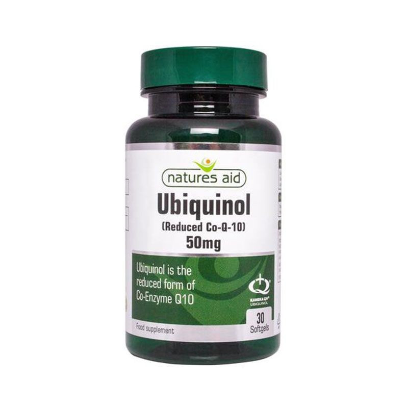 NATURES AID UBIQUINOL 50MG 30 CÁPSULAS