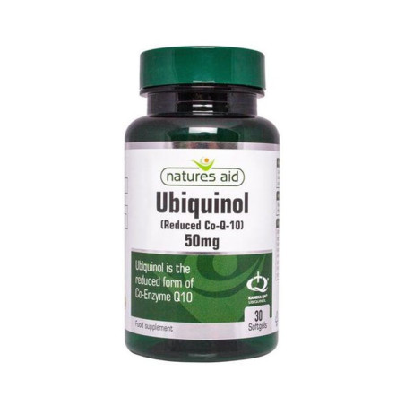 NATURES AID UBIQUINOL 50MG 30 CÁPSULAS