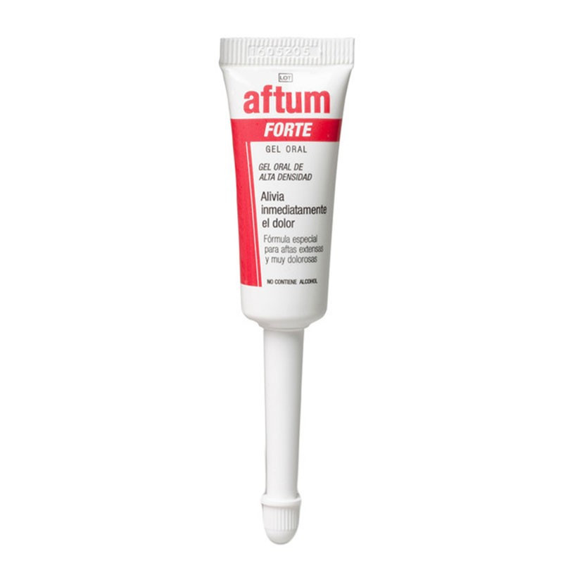 Aftum Forte gel oral para aftas para aftas extensas y dolorosas