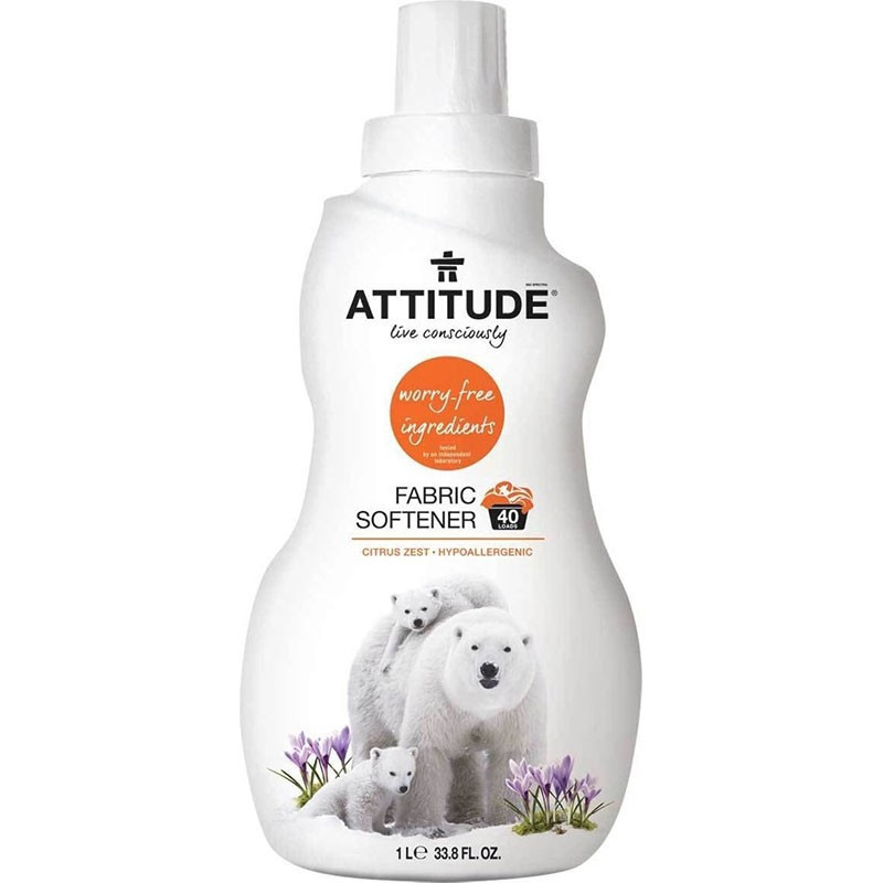 Attitude Suavizante Ropa Citrus 1000ml