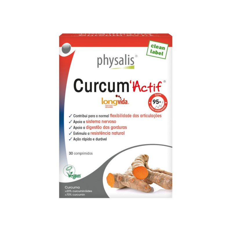 Physalis Curcum Actif 30 comprimidos