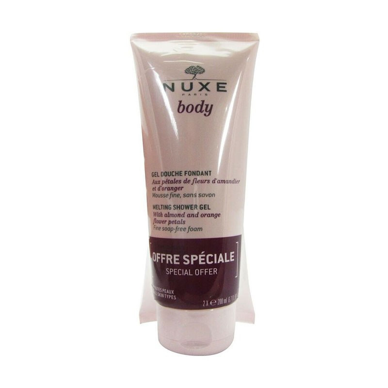 Nuxe Body Gel de Ducha Fundente sin Jabón 200ml x2 unidades