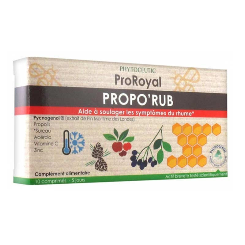 PRORYAL PROPO RUB 10 COMPRIMIDOS