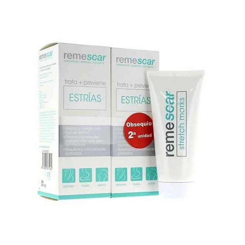 Remescar Crema Antiestrías 100ml x2 unidades