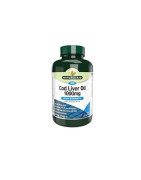 Natures Aid Cod Liver Oil Aceite de Hígado de Bacalao 1000mg 180 tabletas