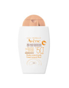 Avène Pantalla Física Fluido Mineral con Color SPF50+ 40ml