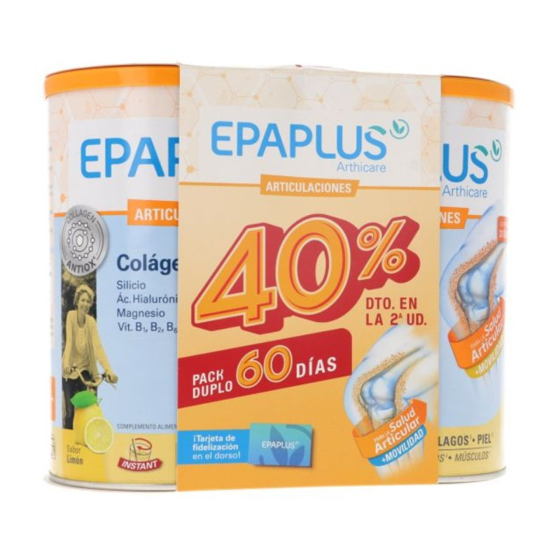 EPAPLUS ARTHICARE ARTICULACIONES PACK DUPLO 60 DÍAS LIMÓN