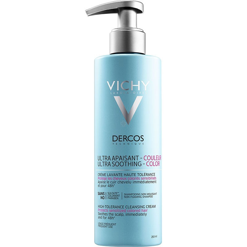 Dercos Crema Limpiadora Ultra Calmante Color 250ml