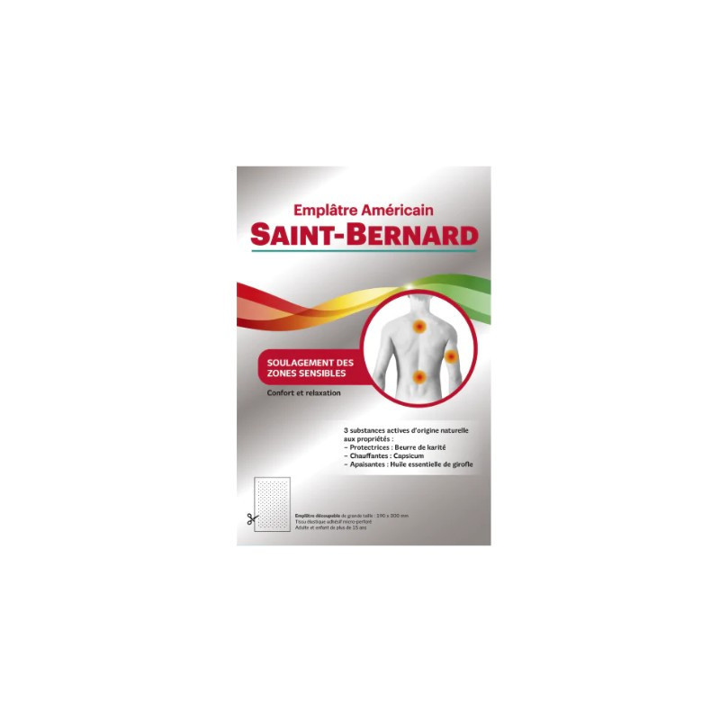 Saint Bernard Parches Adhesivos Microperforados 1 unidad 190X300mm