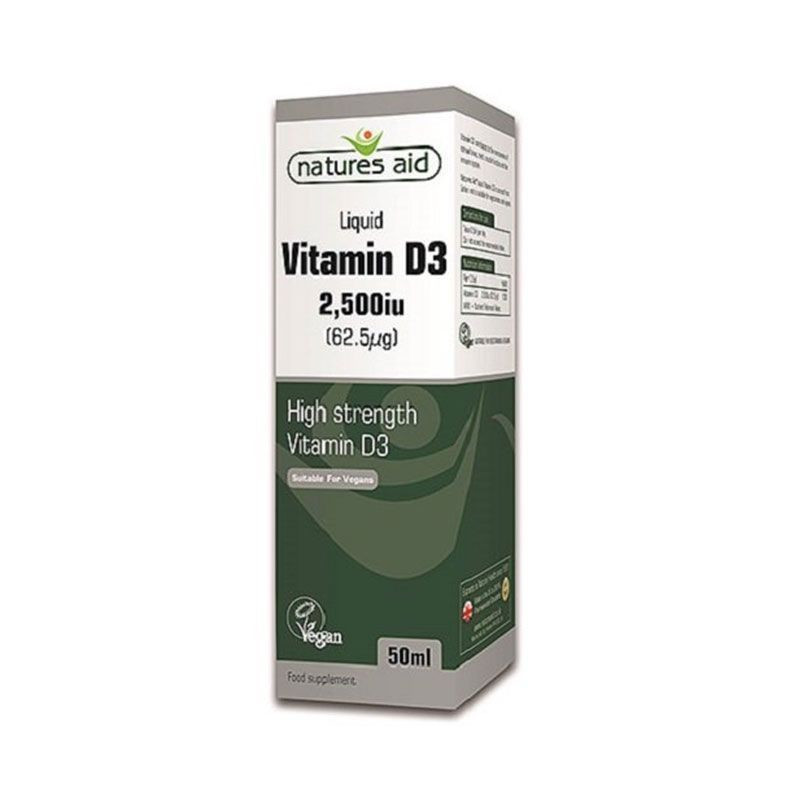 Natures Aid Vitmina D3 2.500iu 50 ml