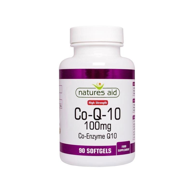 Natures Aid Co-Enzyma Q10 100mg 90 tabletas