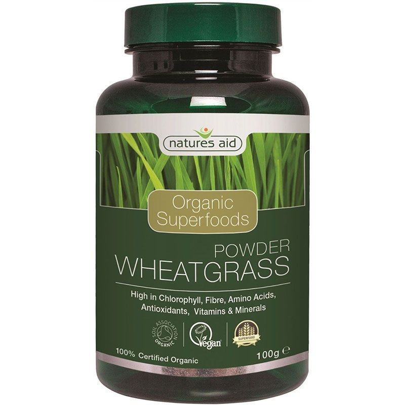 Natures Aid Pasto de Trigo en Polvo 100gr