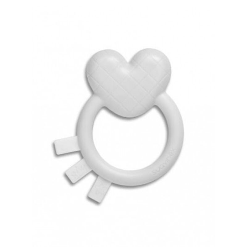 Suavinex Sonajero Love Blanco +4m