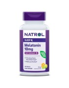 NATROL MELATONINA 10MG FAST DISSOLVE SABOR LIMÓN 60 COMPRIMIDOS