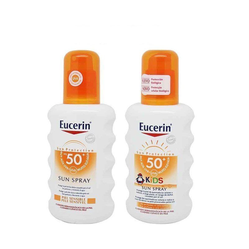 Eucerin Sun Protection SPF50 Spray Family Pack Oferta