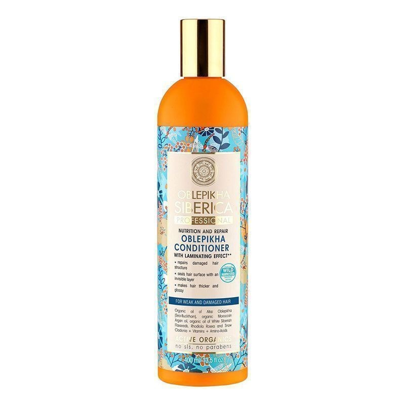 Natura Siberica Oblepikha Acondicionador Nutrición y Reparación 400ml