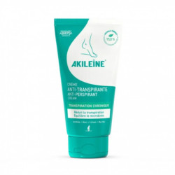 Akileine Crema Anti-Transpirante Transpiración Muy Fuerte 75ml