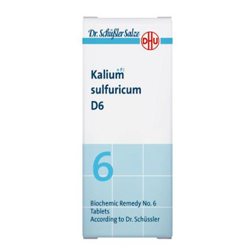Sales de Schüssler N.6 Kalium Sulfuricum 80 comprimidos