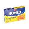 Humex Dolor de Garganta 24 pastillas sabor naranja sin azúcar