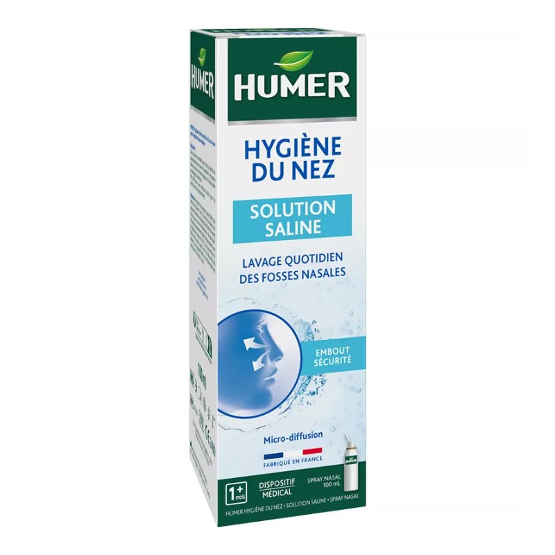 humer higiene de la nariz solución salina 100ml