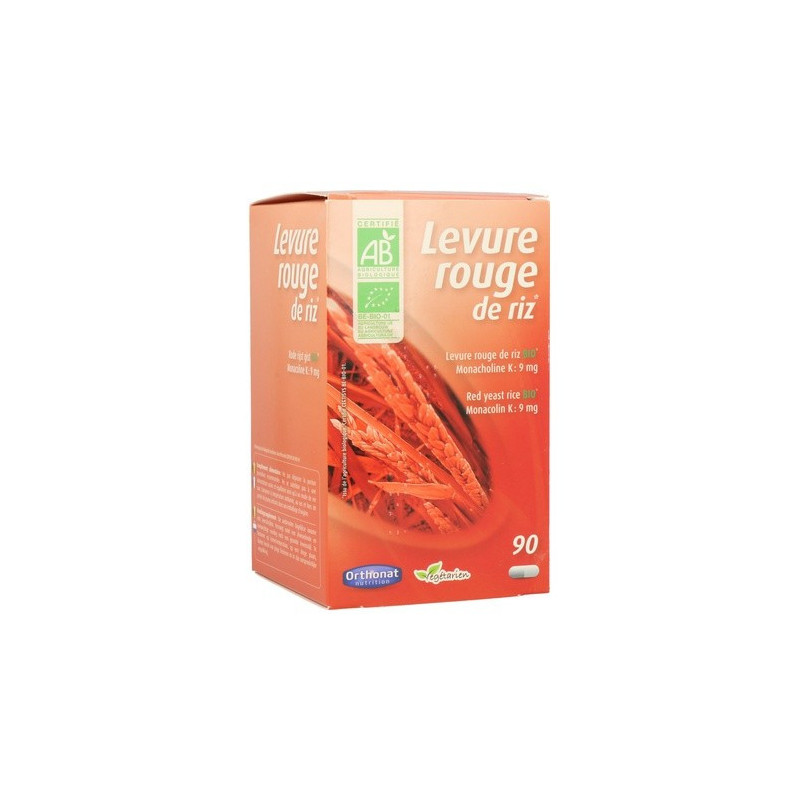 Orthonat levadura de arroz rojo 90capsulas