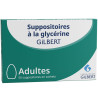 Gilbert Supositorio Glicerina Adulto 50uds