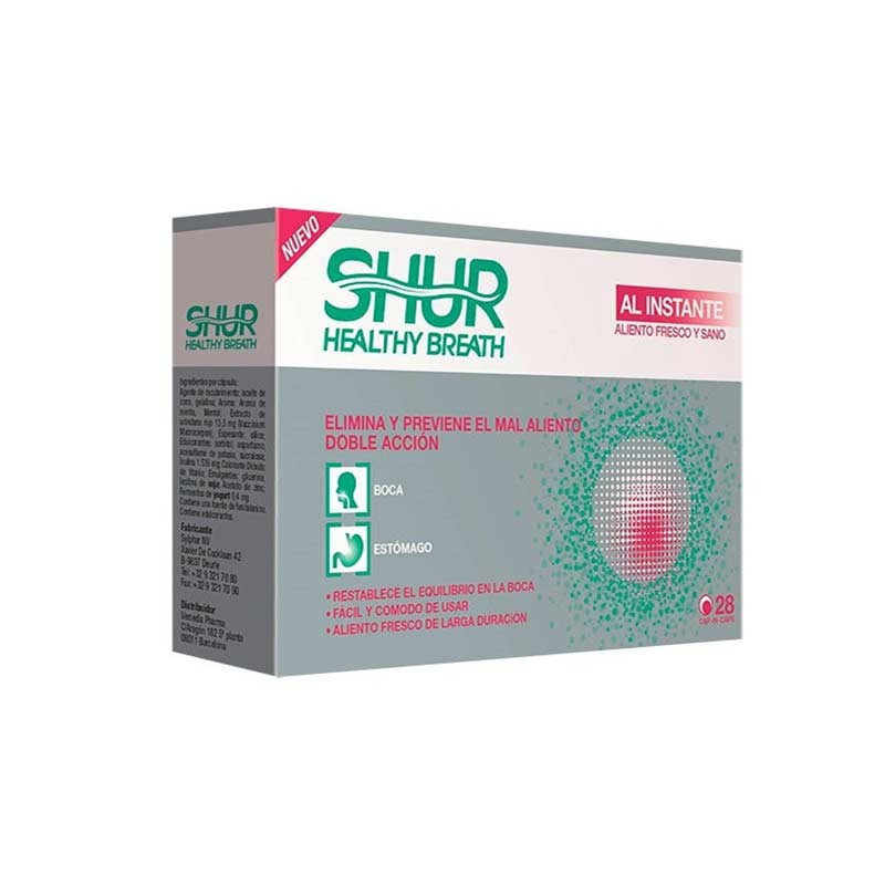 Shur Aliento Fresco y Sano 28 cápsulas