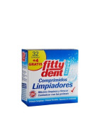 fittydent comprimidos limpiadores 32+4gratis