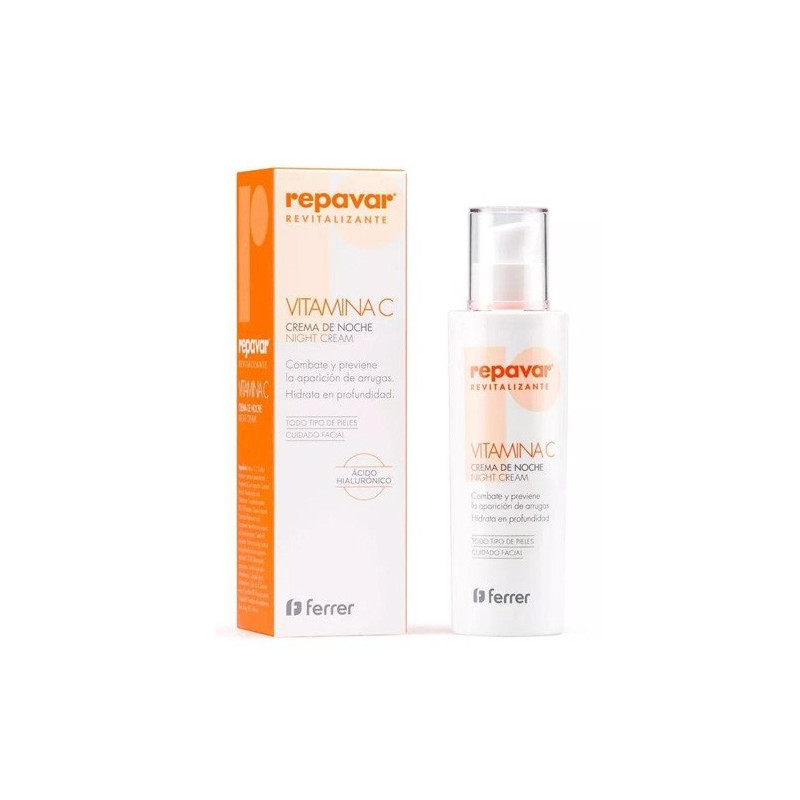 Repavar revitalizante crema de noche vitamina C 50ml