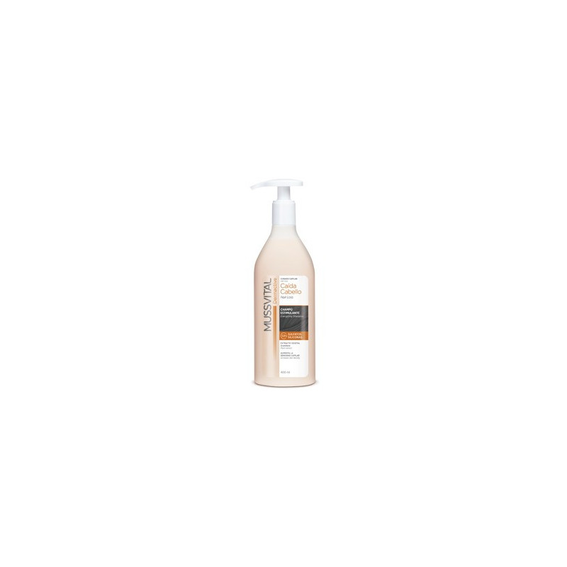 MUSSVITAL DERMACTIVE CHAMPÚ ESTIMULANTE ANTICAÍDA 400ML