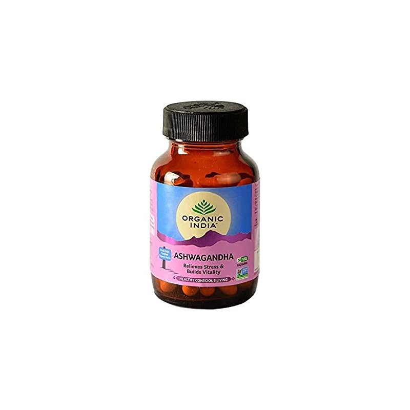 Organic India Ashwagandha 90 comprimidos