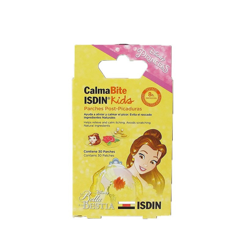 Isdin Kids Calma Bite Parches Post-Picaduras La Bella y la Bestia 30ud