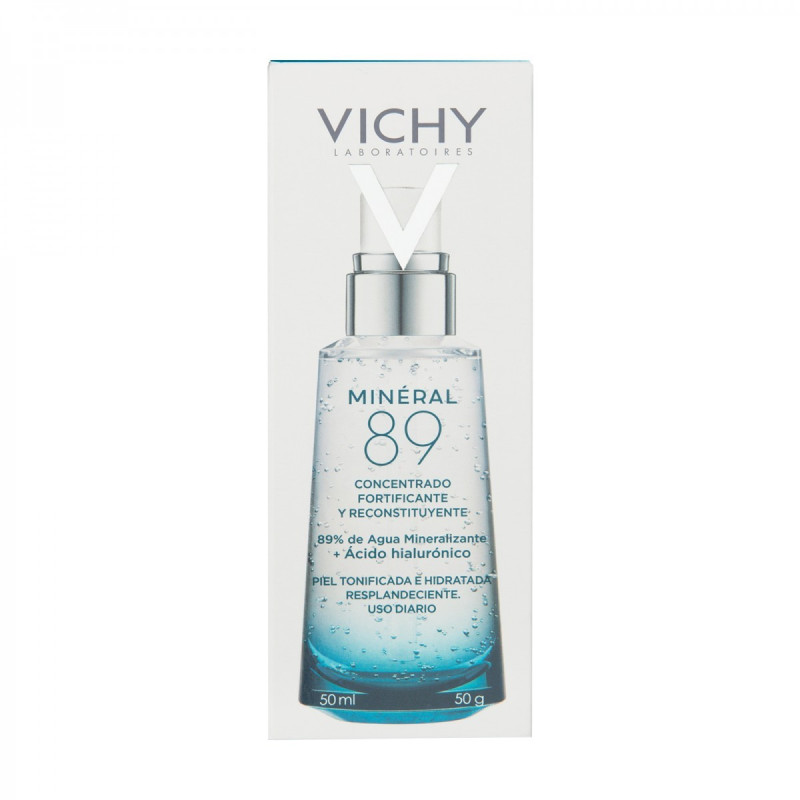 Vichy Mineral 89 Agua Termal con Ácido Hialurónico 50ml