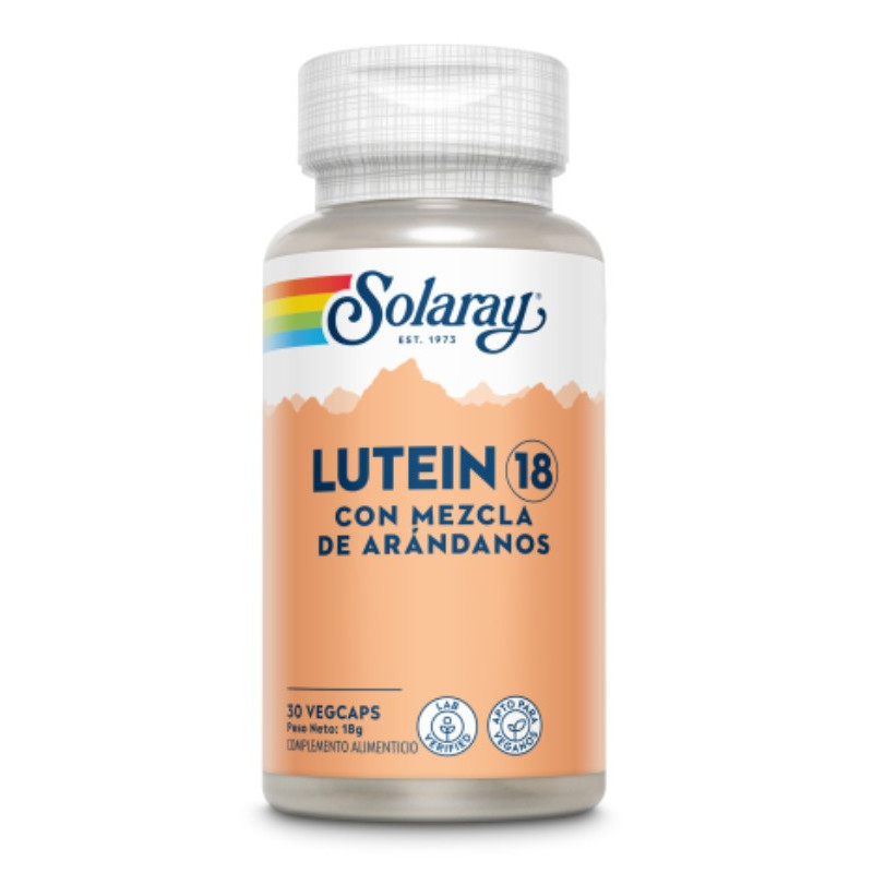 SOLARAY LUTEIN 18 30 VEGCAPS