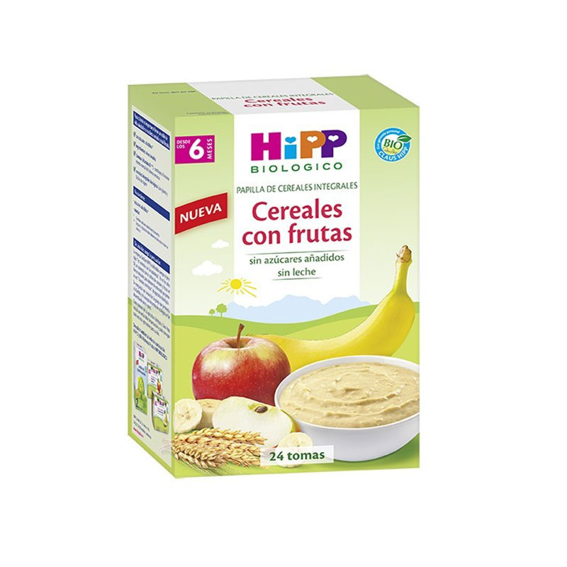 Hipp Biológico Papilla Cereales con Frutas 600gr