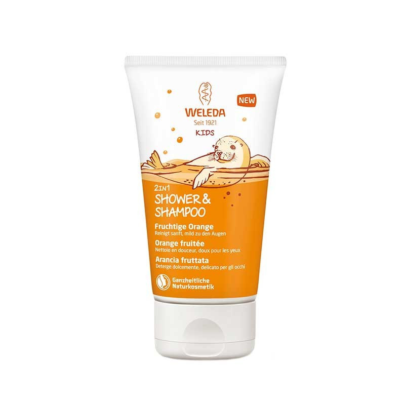 Weleda 2 en 1 Gel Champú Naranja 200ml