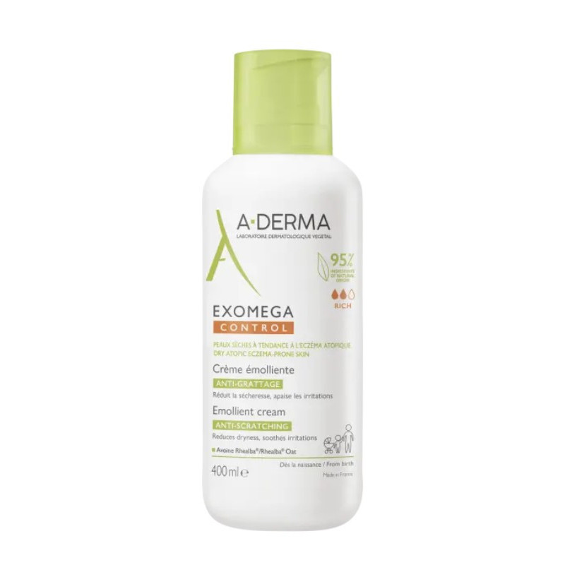 A-DERMA EXOMEGA CONTROL CREMA EMOLIENTE 400 ML