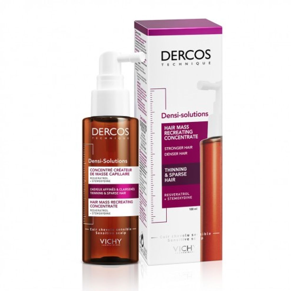 Dercos Densi-Solutions Concentrado Creador de Masa Capilar 100ml