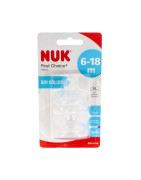 NUK TETINA FIRST CHOICE 6-18M SILICONA FLUJO XL X 2