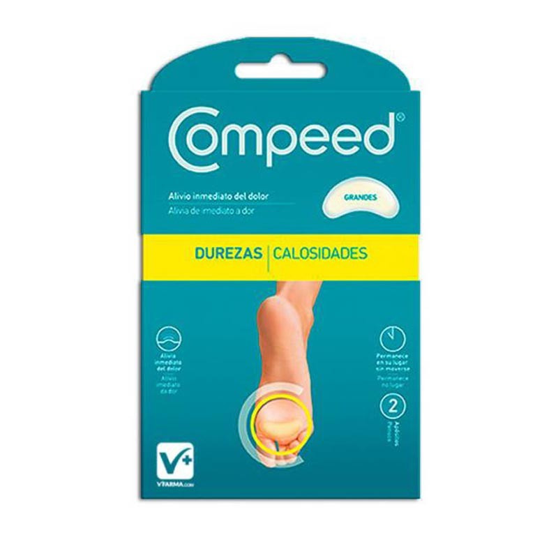 Compeed Durezas Grandes 2 apósitos