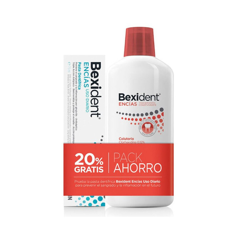 Bexident Pack Ahorro Dentífrico + Colutorio Encías