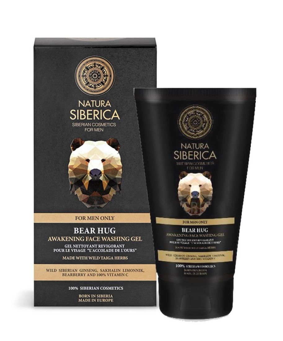 NATURA SIBERICA FOR MEN GEL DE LIMPIEZA FACIAL  150ML